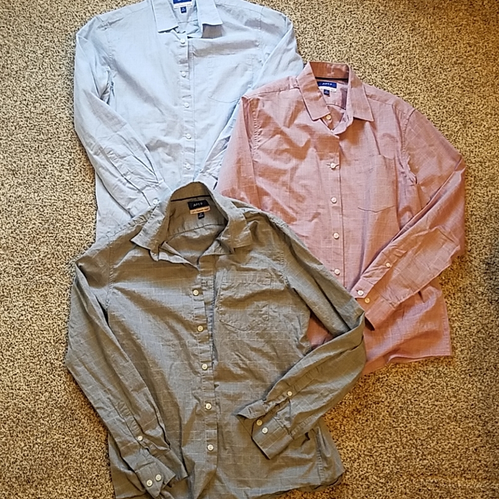 Men's Dress Shirts, Medium